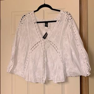 Express O/S White top